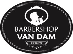 Logo Barbershop van Dam